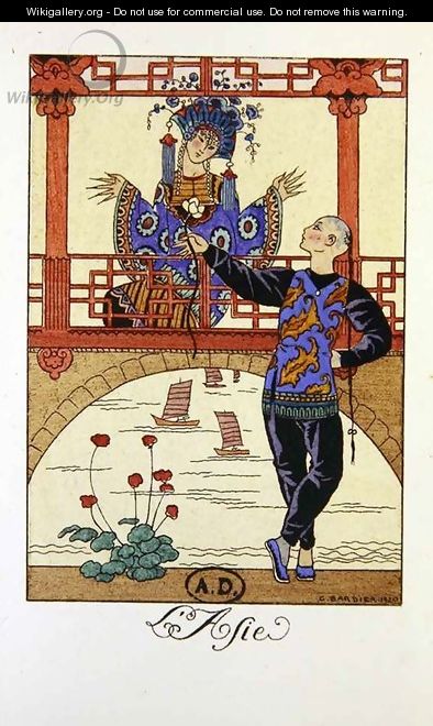 Asia - Georges Barbier