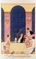 The Gourmands - Georges Barbier
