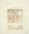 Design for Cupboard in English Walnut and Ebony - Sidney Barnsley