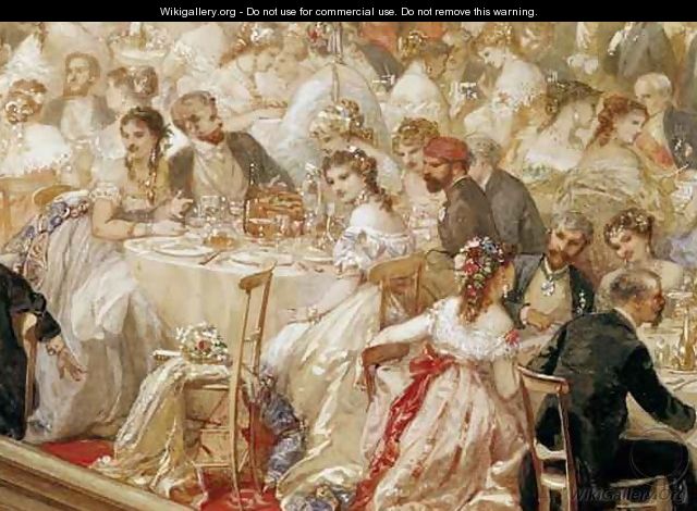 Dinner at the Tuileries - Henri Baron