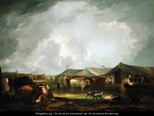 The Cattle Fair - Thomas Barker of Bath