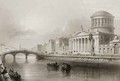 The Four Courts, Dublin - (after) Bartlett, William Henry