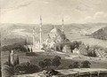 Mosque and Tomb of Sulieman, from the Seraskier's Tower, Istanbul, Turkey - (after) Bartlett, William Henry