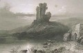 Kilcolman Castle, County Cork, Ireland - (after) Bartlett, William Henry