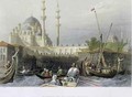 Mosque of Sultana Valide from the Port - (after) Bartlett, William Henry