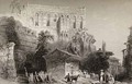 Palace of Belisarius, Turkey, Istanbul - (after) Bartlett, William Henry