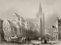 Exterior of St. Patrick's Cathedral, Dublin - (after) Bartlett, William Henry