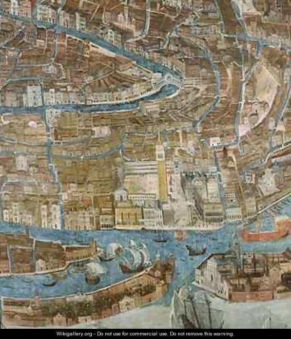 Map of Venice 2 - G. Barzenti