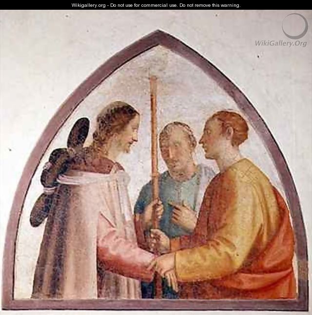 Christ Appearing on the Road to Emmaus - Fra (Baccio della Porta) Bartolommeo