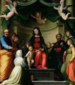 The Mystic Marriage of St. Catherine of Siena with Saints - Fra (Baccio della Porta) Bartolommeo