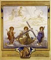 Illustration from Dante's 'Divine Comedy', Purgatory, Canto XVI 95 - Franz von (Choisy Le Conin) Bayros