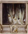Illustration from Dante's 'Divine Comedy', Purgatory, Canto XXI 62 - Franz von (Choisy Le Conin) Bayros