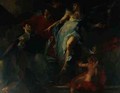 St. Thomas surrounded by angels - Giuseppe Bazzani