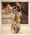 Illustration from Dante's 'Divine Comedy', Inferno, Canto V - Franz von (Choisy Le Conin) Bayros
