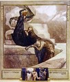 Illustration from Dante's 'Divine Comedy', Purgatory, Canto XIII 115 - Franz von (Choisy Le Conin) Bayros