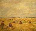 Harvested Fields in a Flat Landscape - Paul Baum