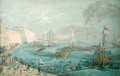 View of the Port of Naples - Johann Wilhelm Baur