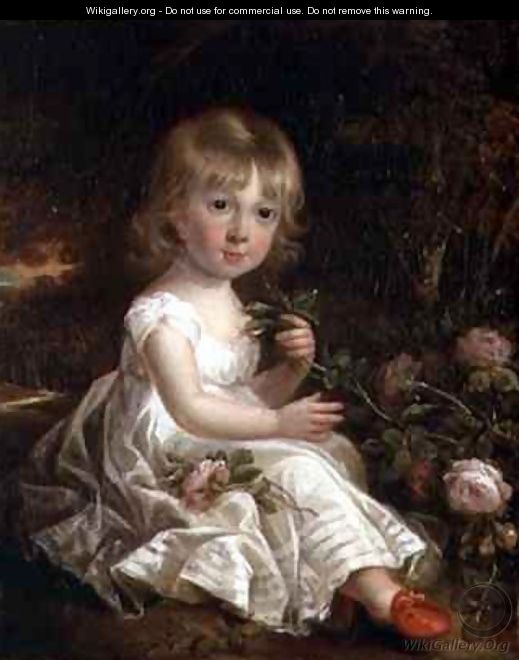 Portrait of a Young Girl - Sir William Beechey