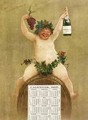 Promotional Calendar for Pfungst Freres Champagne - Jan van Beers