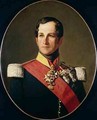 Portrait of Leopold I (1790-1865) of Saxe-Cobourg-Gotha in the Uniform of a Cuirassier - Polydore Beaufaux