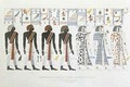 Illustrations of hieroglyphics from the Tombs of the Kings at Thebes - (after) Belzoni, Giovanni Battista