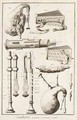 Plate VI, Wind instruments from the Encyclopedia of Denis Diderot (1713-84) and Jean le Rond d'Alembert (1717-83) - Robert Benard