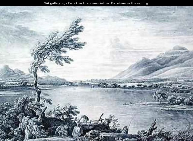 A View of Derwentwater from Vicars Island towards Skiddaw - (after) Bellers, William
