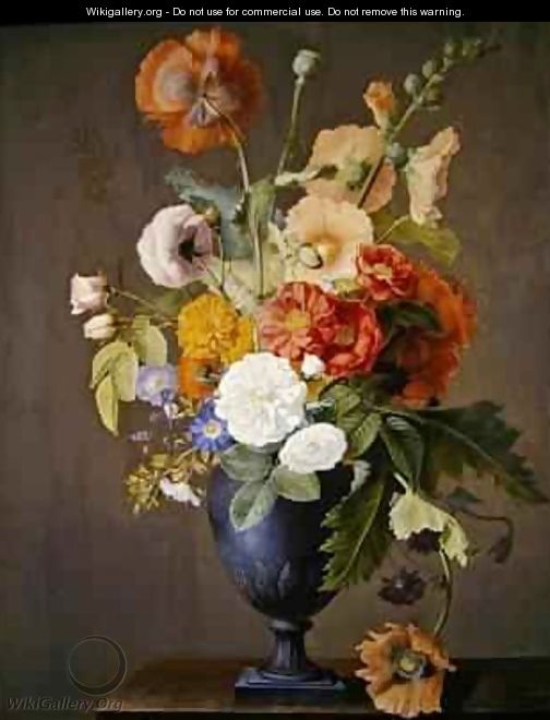 Still life with flowers - Antoine Berjon