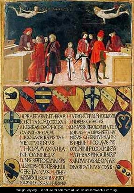 The Council Finances in Times of War and of Peace - Benvenuto di Giovanni
