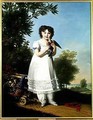 Portrait of Napoleone-Elisa Bacciochi (1806-69) Princess of Piombino - Marie-Guillemine Benoist