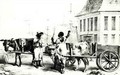 Negro Boys with bullock carts, from 'Voyage a Surinam' - (after) Benoit, Pierre J.