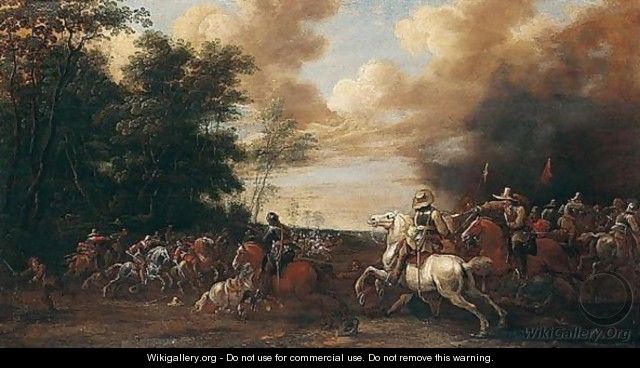 Cavalry Skirmish 2 - Pieter Meulener