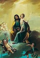 Saint Joseph And The Christ Child In Glory - Zacarias Gonzalez Velazquez