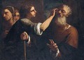 Tobias Curing The Blindness Of Tobit - (after) Luca Giordano