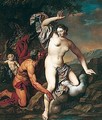 Alpheus and Arethusa - (after) Arnold Houbraken