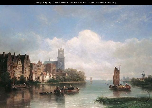 Un Capriccio De Dordrecht - Pierre Justin Ouvrie