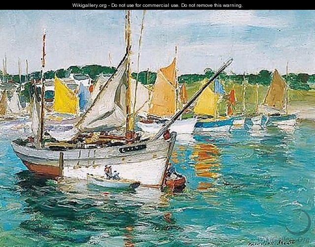 Concarneau Boats - William Mason Brown