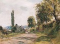 The Village Lane - William Darling Mackay