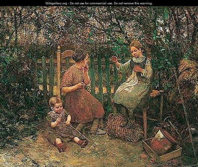 Children In The Garden - Robert McGregor