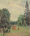 Jardin de Kew, la carrefour pres de l'Etang - Camille Pissarro