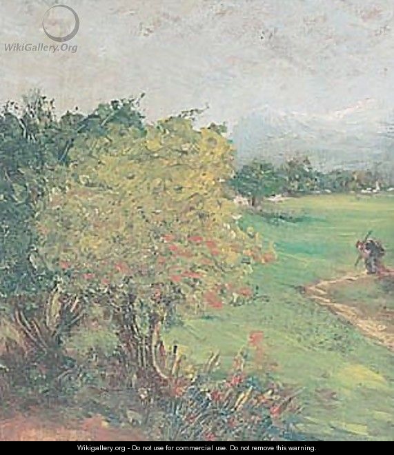Paesaggio - Giovanni Segantini