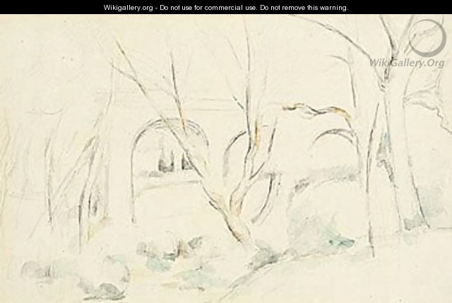 Le Viaduc - Paul Cezanne