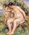 Le Repos De La Baigneuse - Pierre Auguste Renoir