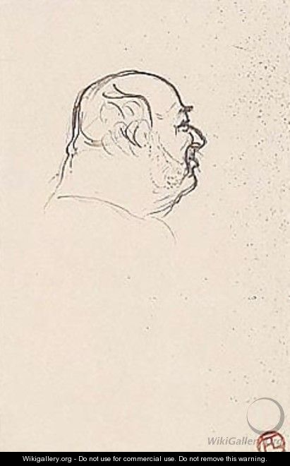 Portrait De Pierre Ducarre - Henri De Toulouse-Lautrec