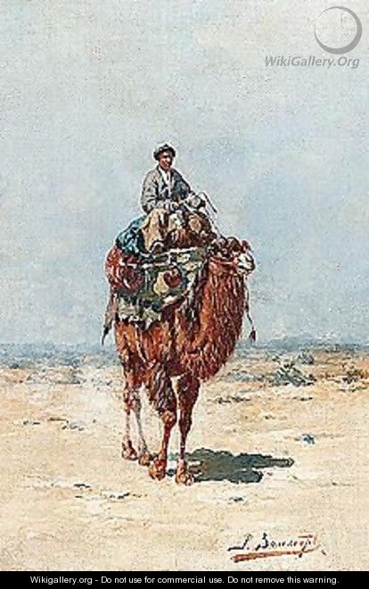 Kirghiz on a camel - Richard Karlovich Zommer
