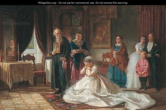 Before the wedding - (after) Fris Sergeevich Zhuravlov