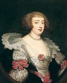 Portrait Of A Lady, Probably Margaret, Princess Of Lorraine And Duchess Of Orleans (1615 - 1672) - (after) Dyck, Sir Anthony van