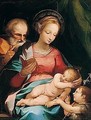 The Holy Family With The Infant Saint John The Baptist - Ventura Salimbeni