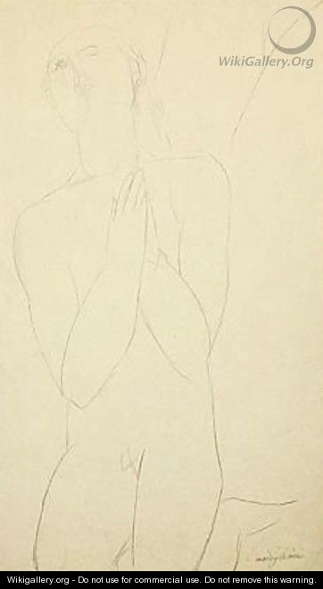 Etude De Nu - Amedeo Modigliani