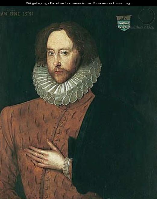 Portrait Of Sir Thomas Smith, Hatherton, Cheshire - (after) Sir William Segar